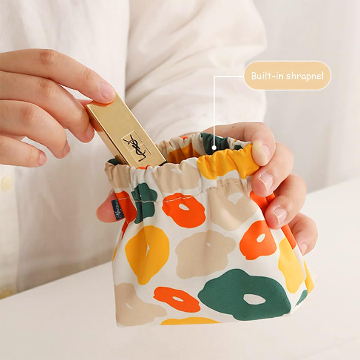 MAYCREATE 6pcs Small Pouches for Women, Mini Makeup Pouch, Cute Print Oxford Cloth Coin Purse Pocket Cosmetic Bag Travel Organizer for Lipstick Jewelry Earphones - Self-Closing MAYCREATE 6pcs Small Pouches for Women, Mini Makeup Pouch, Cute Print Oxford Cloth Coin Purse Pocket Cosmetic Bag Travel Organizer for Lipstick Jewelry Earphones - Self-Closing